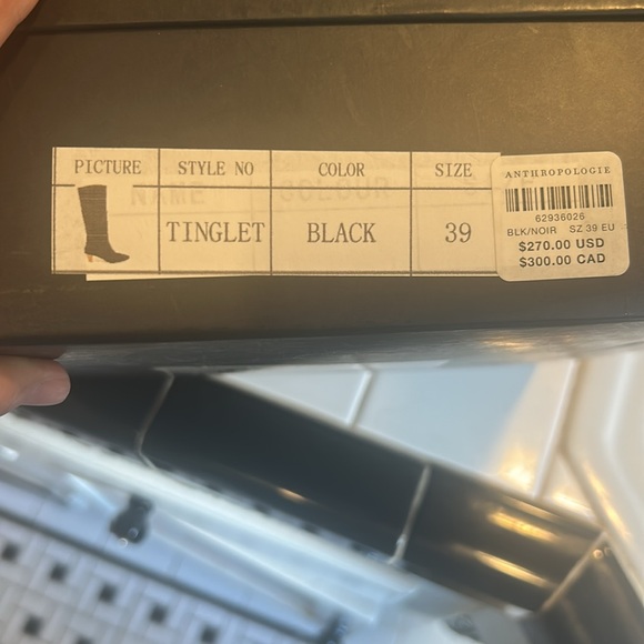 Silent D Black kitten Heeled Boots for Women - Picture 4 of 5